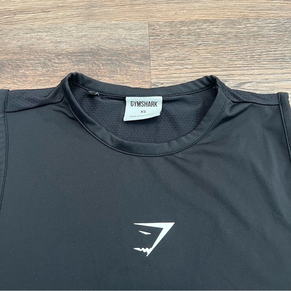 Gymshark Training Crop Tank Mesh Back Black XS - Picture 2 of 4